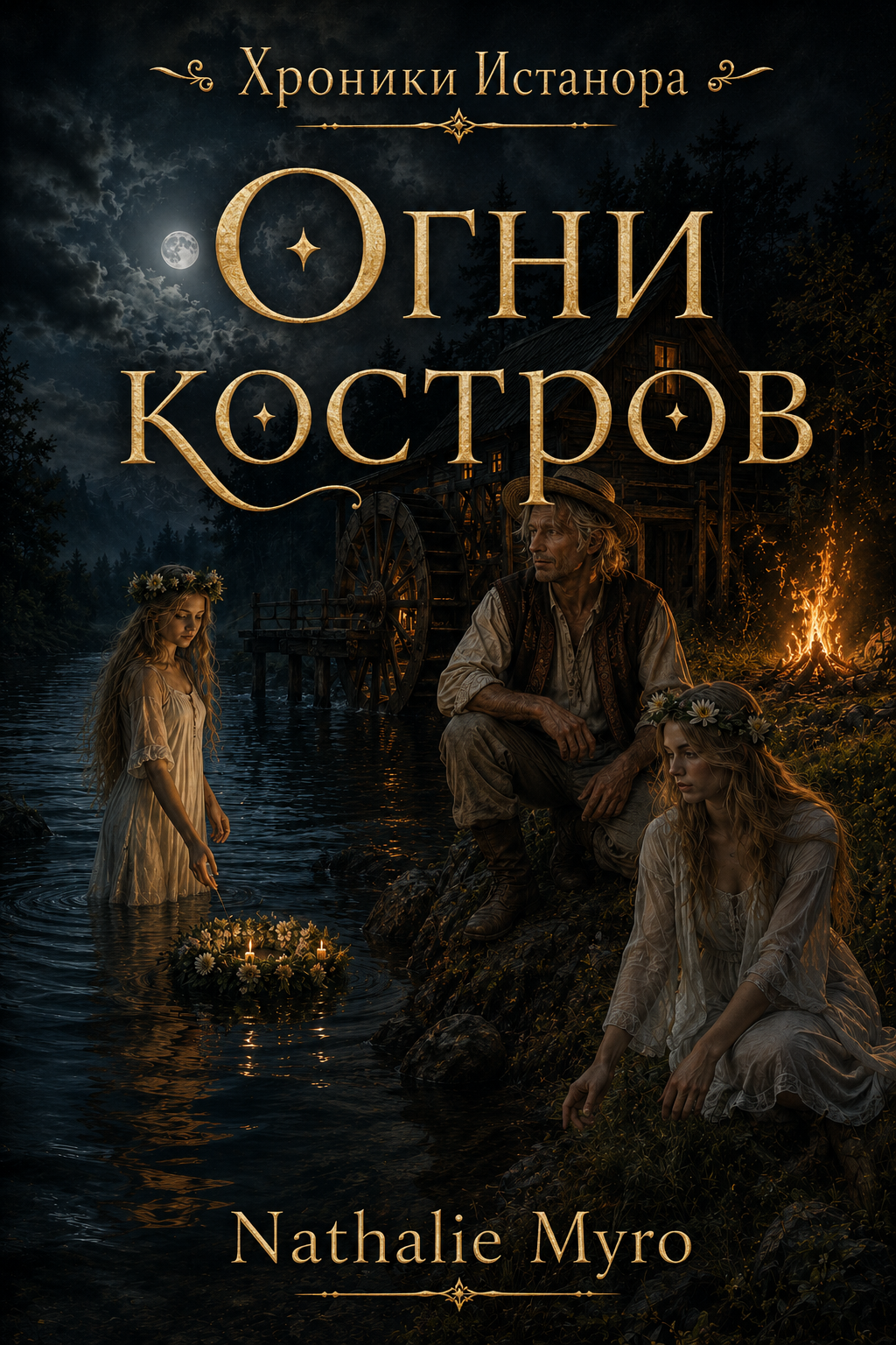 Обложка книги «Огни костров»
